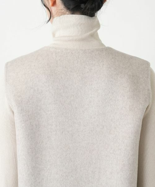 Leilian / レリアン テーラードジャケット | ノーカラーベスト | 詳細11