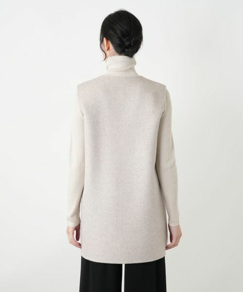 Leilian / レリアン テーラードジャケット | ノーカラーベスト | 詳細9