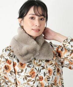 Leilian / レリアン マフラー・ショール・スヌード・ストール | フェイクファーティペット