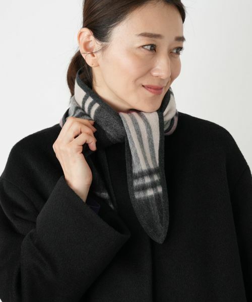 Leilian / レリアン マフラー・ショール・スヌード・ストール | タータンチェックストール | 詳細4