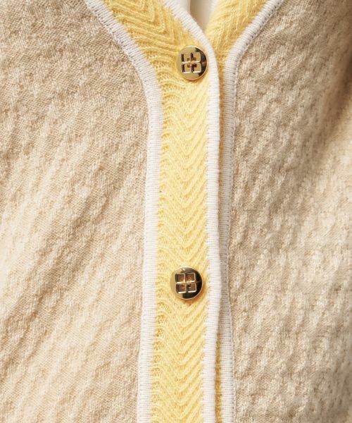 Leilian / レリアン カーディガン・ボレロ | ウォッシャブルカシミヤハート柄カーディガン【25年11月カタログ】 | 詳細11