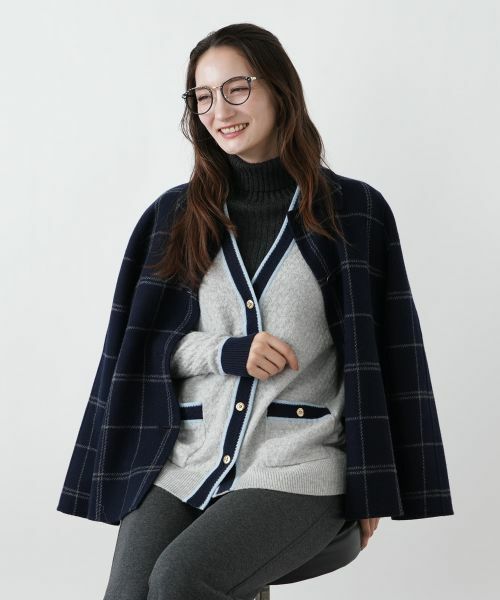 Leilian / レリアン カーディガン・ボレロ | ウォッシャブルカシミヤハート柄カーディガン【25年11月カタログ】 | 詳細25