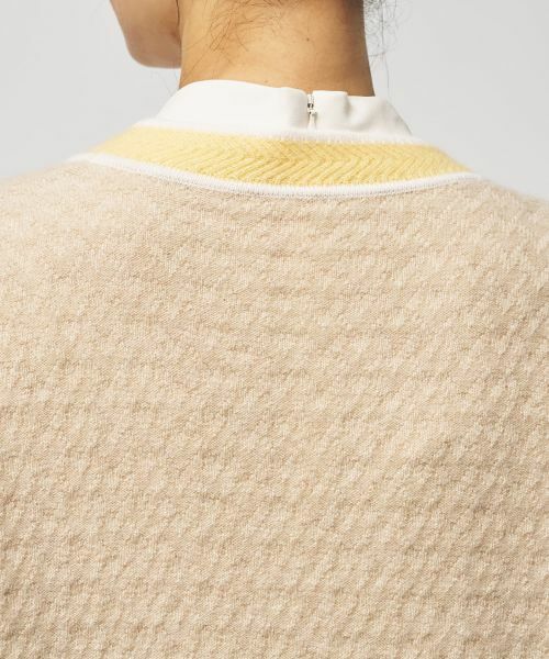 Leilian / レリアン カーディガン・ボレロ | ウォッシャブルカシミヤハート柄カーディガン【25年11月カタログ】 | 詳細8