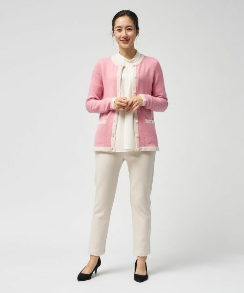Leilian / レリアン カーディガン・ボレロ | ウォッシャブルカシミヤカーディガン【25年11月カタログ】 | 詳細16