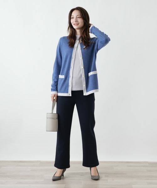 Leilian / レリアン カーディガン・ボレロ | ウォッシャブルカシミヤカーディガン【25年11月カタログ】 | 詳細3