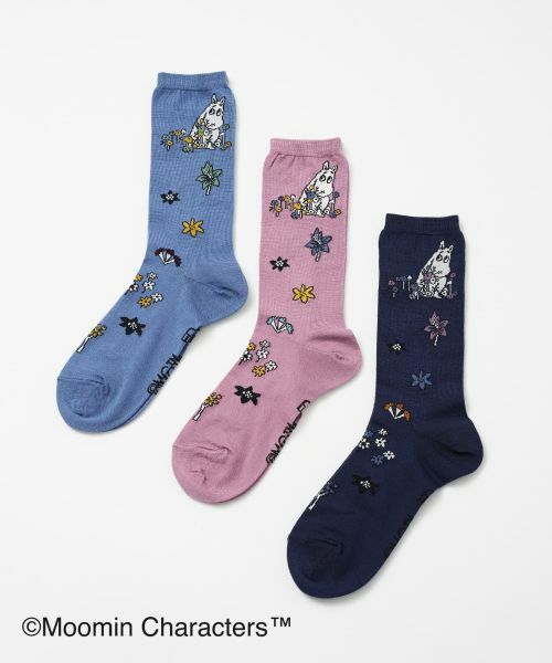 Leilian / レリアン ソックス | ムーミン ソックス【25年11月カタログ】 | 詳細1