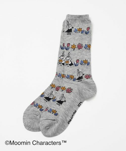 Leilian/レリアン ムーミン ソックス【25年11月カタログ】 グレー その他 Leilian/レリアン ムーミン ソックス【25年11月カタログ】 グレー その他