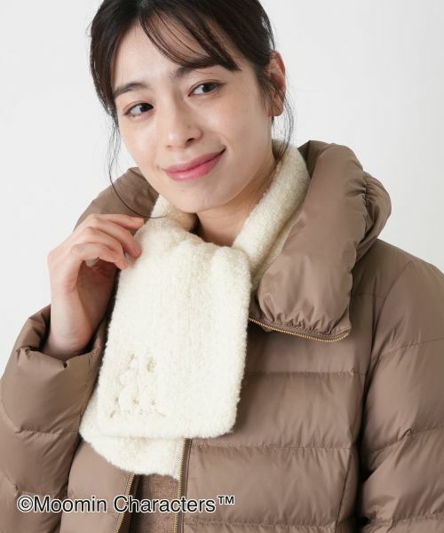 Leilian / レリアン マフラー・ショール・スヌード・ストール | ムーミン カシミヤミニマフラー【25年11月カタログ】 | 詳細10