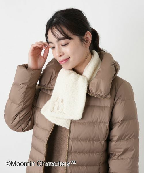 Leilian / レリアン マフラー・ショール・スヌード・ストール | ムーミン カシミヤミニマフラー【25年11月カタログ】 | 詳細9