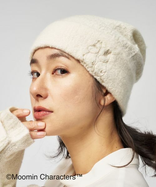 Leilian / レリアン ハット | ムーミン カシミヤニット帽【25年11月カタログ】 | 詳細2