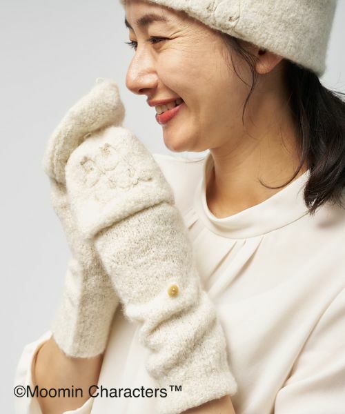 Leilian / レリアン 手袋 | ムーミン カシミヤグローブ【25年11月カタログ】 | 詳細3