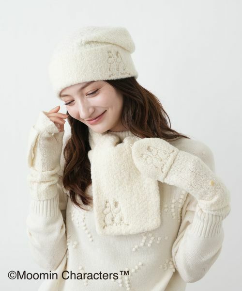 Leilian / レリアン 手袋 | ムーミン カシミヤグローブ【25年11月カタログ】 | 詳細5