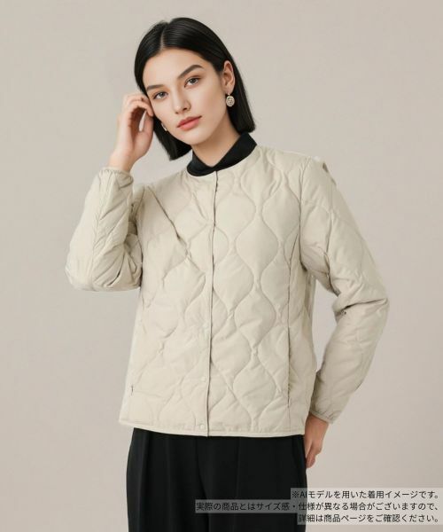 毎年人気のキルティングアウター入荷しました