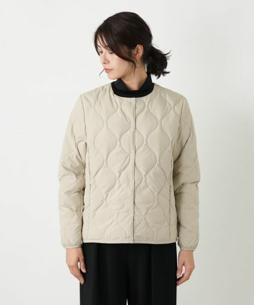 Leilian / レリアン テーラードジャケット | 【TAION】スナップボタンダウンジャケット | 詳細10