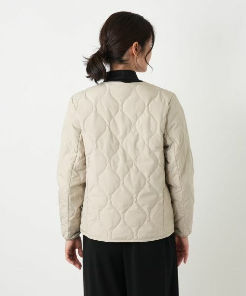 Leilian / レリアン テーラードジャケット | 【TAION】スナップボタンダウンジャケット | 詳細12