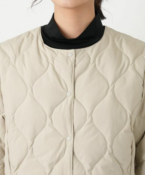 Leilian / レリアン テーラードジャケット | 【TAION】スナップボタンダウンジャケット | 詳細13