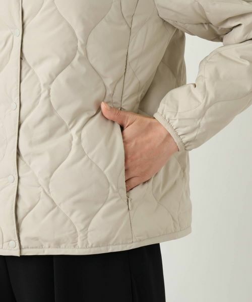 Leilian / レリアン テーラードジャケット | 【TAION】スナップボタンダウンジャケット | 詳細16