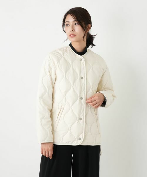 Leilian / レリアン テーラードジャケット | 【TAION】2WAYフロントダウンジャケット | 詳細10