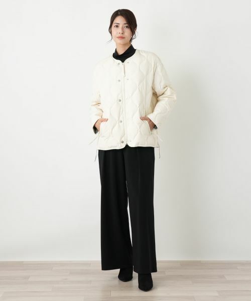 Leilian / レリアン テーラードジャケット | 【TAION】2WAYフロントダウンジャケット | 詳細4
