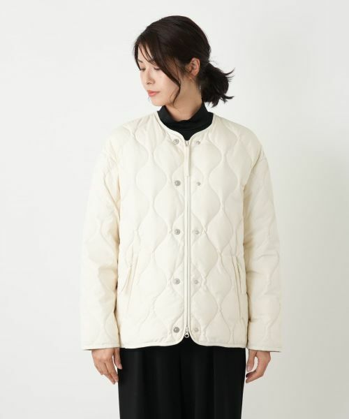 Leilian / レリアン テーラードジャケット | 【TAION】2WAYフロントダウンジャケット | 詳細7