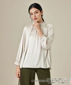 Leilian / レリアン シャツ・ブラウス | フリルタックブラウス
