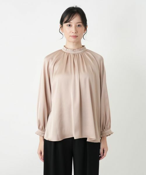 Leilian / レリアン シャツ・ブラウス | フリルタックブラウス | 詳細13