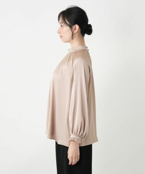 Leilian / レリアン シャツ・ブラウス | フリルタックブラウス | 詳細14
