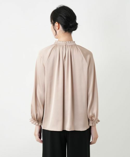 Leilian / レリアン シャツ・ブラウス | フリルタックブラウス | 詳細15