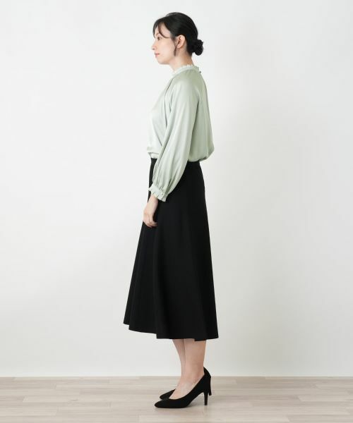 Leilian / レリアン シャツ・ブラウス | フリルタックブラウス | 詳細2