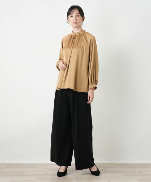 Leilian / レリアン シャツ・ブラウス | フリルタックブラウス | 詳細4