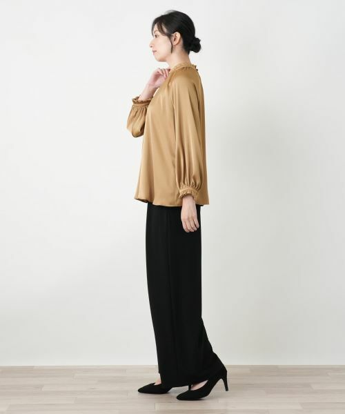 Leilian / レリアン シャツ・ブラウス | フリルタックブラウス | 詳細5
