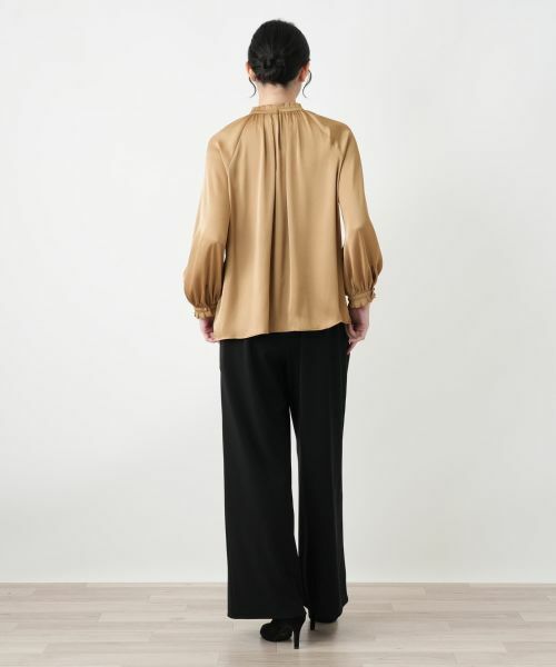 Leilian / レリアン シャツ・ブラウス | フリルタックブラウス | 詳細6