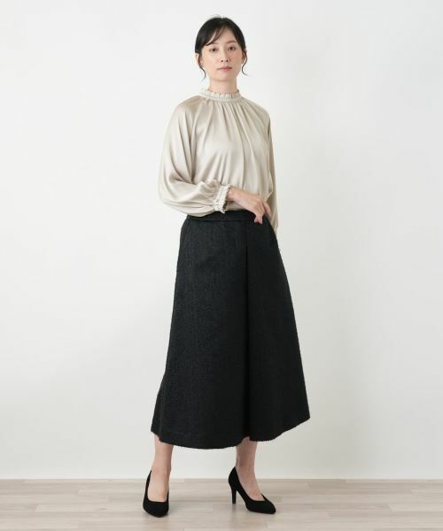 Leilian / レリアン シャツ・ブラウス | フリルタックブラウス | 詳細7