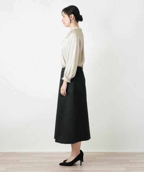 Leilian / レリアン シャツ・ブラウス | フリルタックブラウス | 詳細8