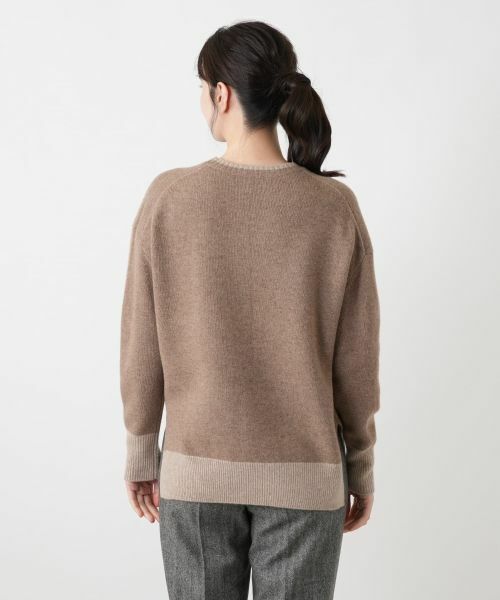 Leilian / レリアン ニット・セーター | 配色ニットプルオーバー | 詳細19