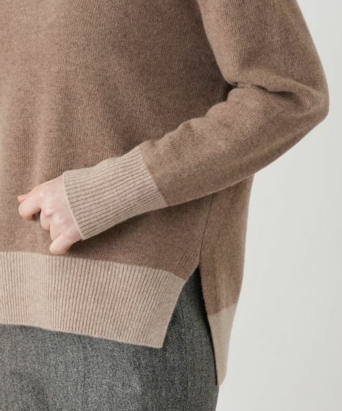 Leilian / レリアン ニット・セーター | 配色ニットプルオーバー | 詳細22