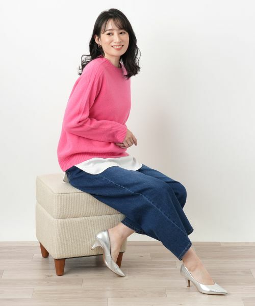 Leilian / レリアン ニット・セーター | クルーネックニットプルオーバー | 詳細24