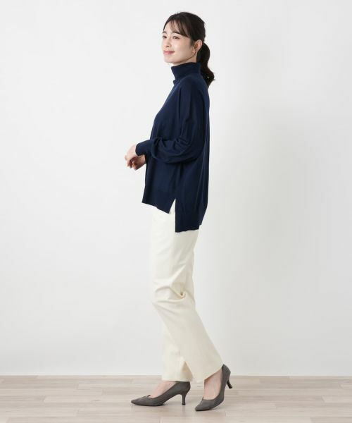 Leilian / レリアン ニット・セーター | タートルネックニットプルオーバー | 詳細11