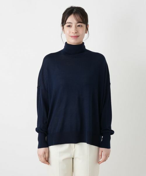Leilian / レリアン ニット・セーター | タートルネックニットプルオーバー | 詳細13