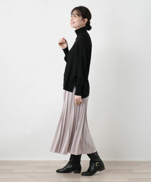 Leilian / レリアン ニット・セーター | タートルネックニットプルオーバー | 詳細2