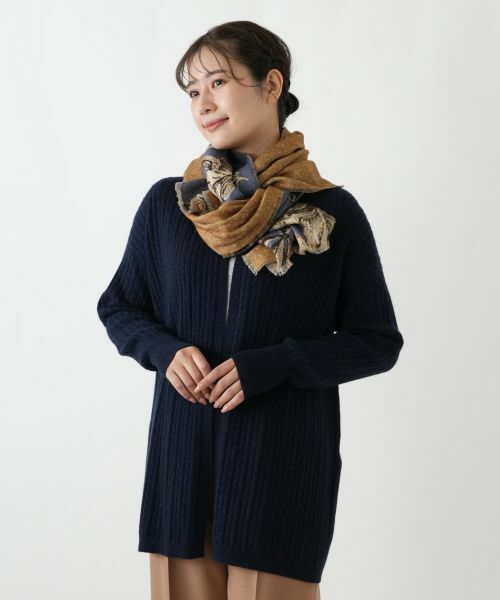 Leilian / レリアン マフラー・ショール・スヌード・ストール | ボタニカルストール | 詳細2