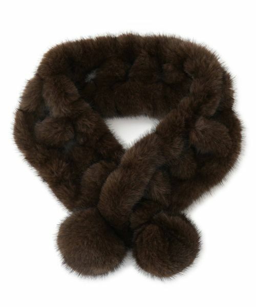 Leilian / レリアン マフラー・ショール・スヌード・ストール | フェイクファーティペット | 詳細3