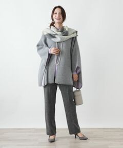 Leilian / レリアン その他パンツ | ヘリンボーンテーパードパンツ