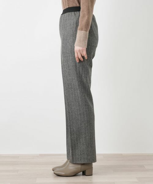 Leilian / レリアン その他パンツ | ヘリンボーンテーパードパンツ | 詳細13