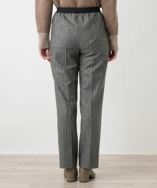 Leilian / レリアン その他パンツ | ヘリンボーンテーパードパンツ | 詳細14
