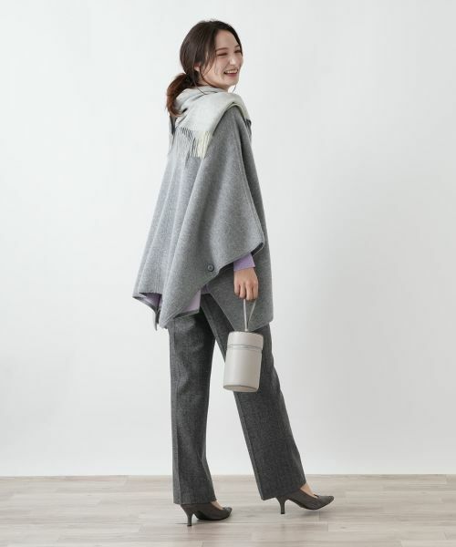 Leilian / レリアン その他パンツ | ヘリンボーンテーパードパンツ | 詳細2