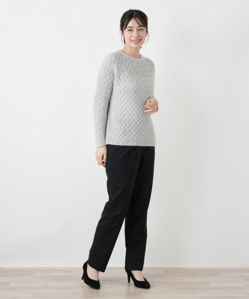 Leilian / レリアン ニット・セーター | カシミヤ混クルーネックニット【BARNA】 | 詳細1