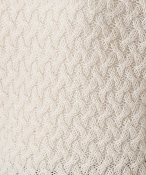 Leilian / レリアン ニット・セーター | カシミヤ混クルーネックニット【BARNA】 | 詳細13