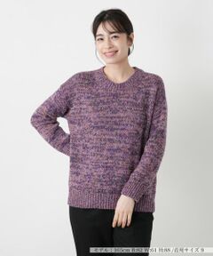 Leilian / レリアン ニット・セーター | カシミヤミックスカラーニット【BARNA】