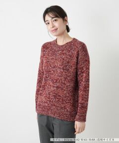Leilian / レリアン ニット・セーター | カシミヤミックスカラーニット【BARNA】